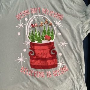 Lost Bros Santa Clause Believing is Seeing t shirt